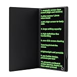 EMEBAY 6.5” Pocket Size LCD Writing Tablet, Full Screen Mini Erasable Digital Notepad with Case for Kids and Adults, Portable Writing Pad/Drawing Board for Messages, Memo, Writing, Drawing