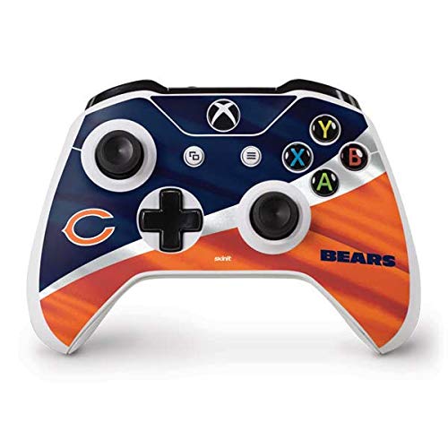 Skinit Decal Gaming Skin Compatible with Xbox One S Controller - Officially Licensed NFL Chicago Bears Design