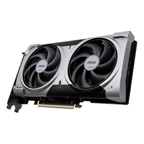 Image of Power GeForce RTX 5060 Ti 16G Ventus 2X OC Plus Graphic Card - NVIDIA GeForce RTX 5060 Ti GPU, 16GB GDDR7 128-bit Memory, 28 Gbps, PCI Express Gen 5 x16 Interface, Upto 2602 MHz, STORMFORCE Fan T6N