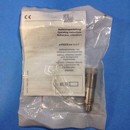 IFM Efector OGH500 Diffuse Reflection Sensor, 300 mm Sensing Range, 72 mm Length