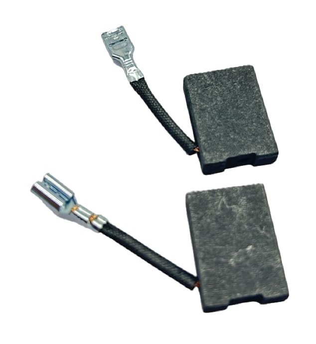 Pack of 4 New 384613-01 38461301 DW871 Carbon Brush DW871-AR DW871-B2 DW872 Chop Saw Assembly Angle Grinder Carbon Brush Parts Durable for Dewalt Replacement Assembly Accessories