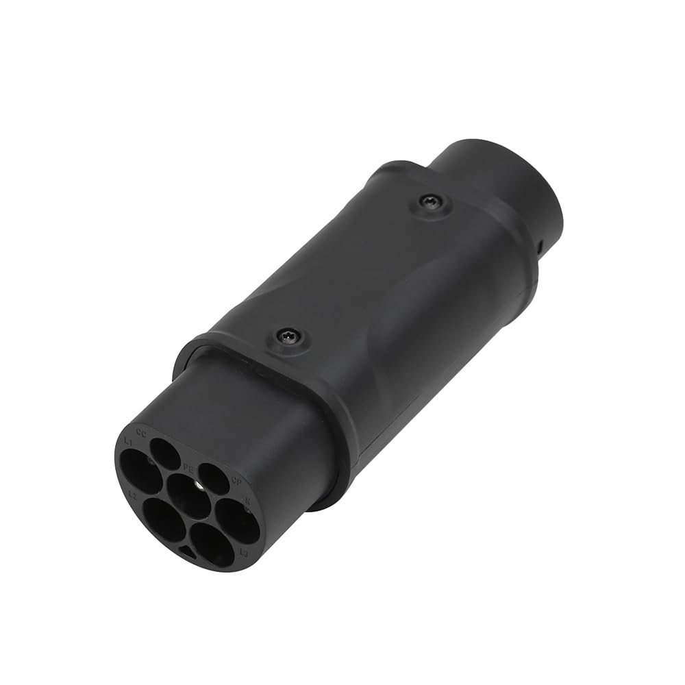 Adapter złącza ładowania EV typu 2 na typ 1, konwerter do ładowania pojazdów elektrycznych od IEC62196 do SAE J1772.