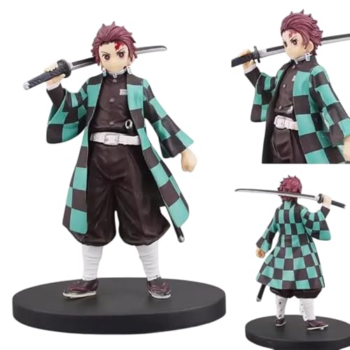 Image of Tanjiro Action Figure 16 cm | Demon Slayer Anime Action Figure Collectibles for Fans & Collectors