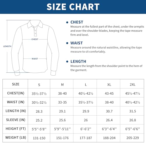 Polo de golf séchage rapide manches longues Naviskin blanc taille L - 6