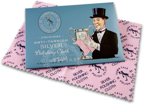 Dreambell 1 pc Town Talk Silver Polishing Cloth 125mm x 175mm