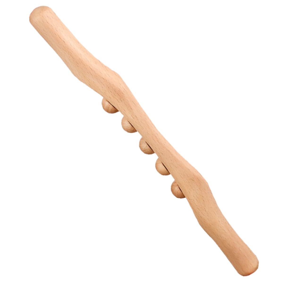 Healvian 3piezas Masajeador De Madera Natural Para Cuerpo y Pies Herramienta De Acupuntura Portátil Rodillo De Masaje De Beech Para Relajación y De Puntos Gatillo