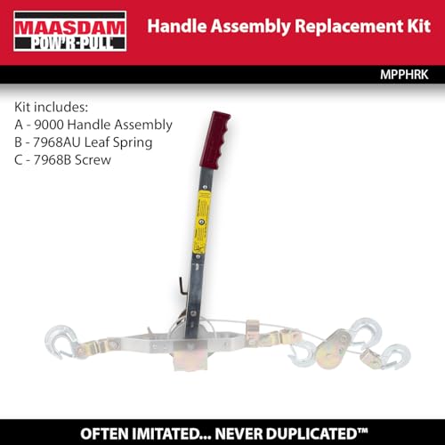 Image of Maasdam MPPHRK Handle Assembly Replacement Kit for Cable and Rope Pullers