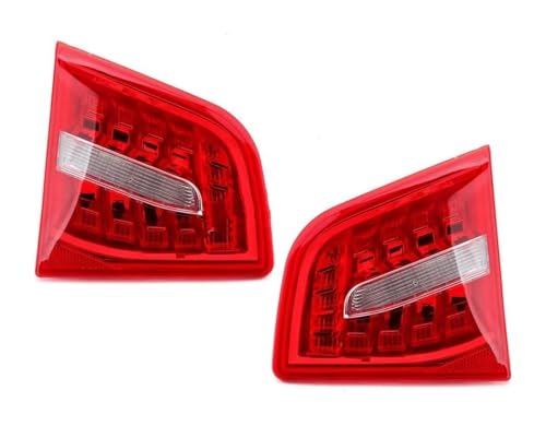 VKVZGPRARW Luz Señal Giro Para A6 Para C6 Para S6 Para Quattro Para RS6 Saloon Sedan Lámpara Freno Parada Luces Señal Giro Conjuntos De Luces Traseras De Coche(Inner L N R)