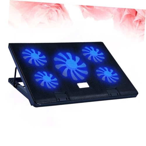Enfriador para portátil Gadpiparty con ventiladores USB Negro miniatura 2