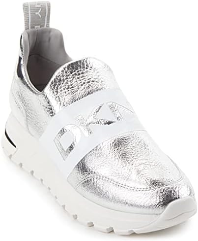 dkny silver trainers