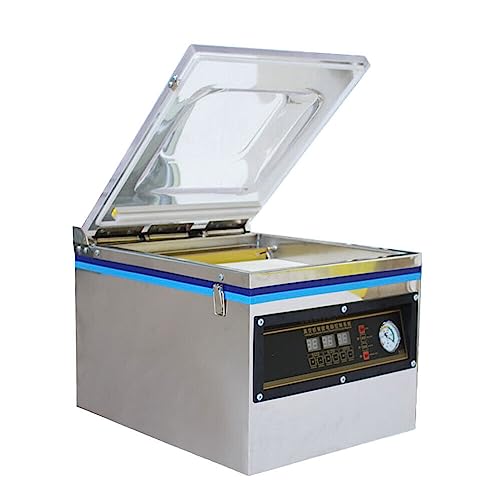 Vacuum Packing Sealing Machine, 110V 800W Chamber Vacuum Sealing Packing Machine, Commercial Digital Food Packer Sealer For Food, Tea, Shop
