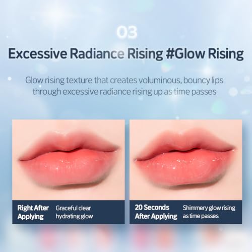 Image of ETUDE Over Glowy Lip Stain Tint #13 Mauve Violet | Non-Sticky Vegan Lip Tint | Moisturized & Long-lasting Lip Gloss | Daily Lip Stain for Dry Lips, Korean Makeup