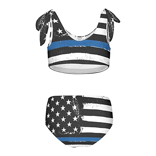 Girls' 2 Piece Bikini Set, Bowknot Swimsuit Bathing Suit for Girls 3-10T2