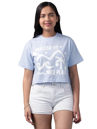 Image of Li'l Tomatoes Girls Cotton Relaxed Fit T-Shirt