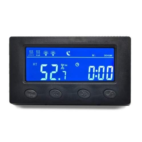 HIGROSTATO Reloj CONMUTADOR Alarma Digital Dia/Noche *Pantalla - Externo* TXG