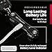 KeySmart Pro Key Finder Locator with Sound Tile Tracker Keychain Key Holder - Compatible with Android, Key Organizer, Compact Clutter-Free Key Chain, Tech Gifts for Men (Up to 10 Keys, Slate Gray)