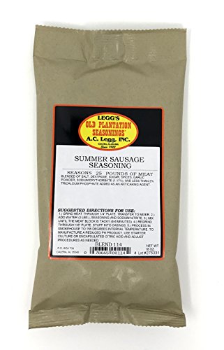 A.C. Legg Blend 114 Summer Sausage Seasoning, 18 Ounce - with Cure