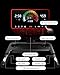 CURSOR FITNESS Foldable Treadmill for Home with 20% Incline, 14KM/H Folding Treadmills with Handles, Portable Indoor Running Machine with 180KG Weight Capacity, Large Running Belt and LED Touch Screen