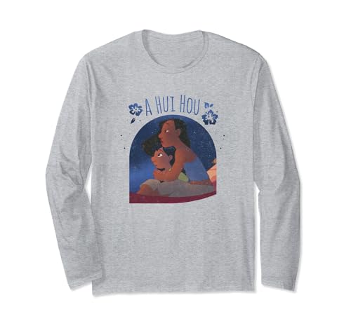 T-shirt Stitch et Lilo manches longues cadeau d'anniversaire original pour adulte
