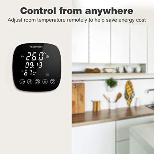 FLOUREON Termostato con WIFI per Riscaldamento