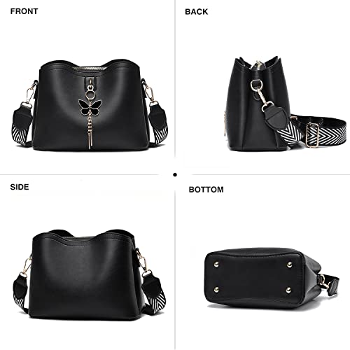 Image of Xiaoyu Small Crossbody Bags for Women Fashion Purses for Teenage Girls Lightweight Handbags Shoulder Bag
