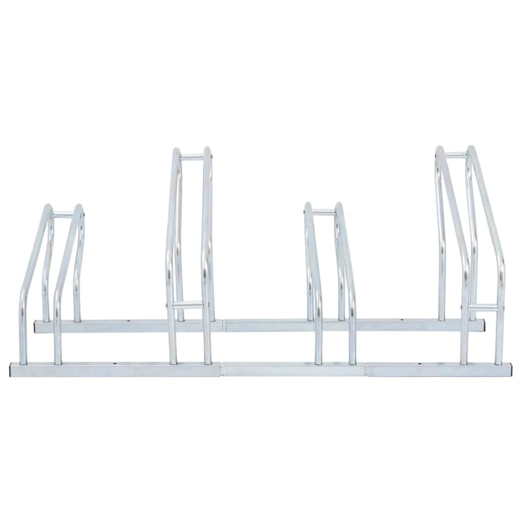 Générique Support de vélo au Sol autoportant pour 4 vélos Acier galvanisé,Équipements Sportifs,Loisirs de Plein air,Cyclisme,Accessoires de Cyclisme,Supports & rangements pour vélos,4005575