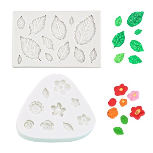 2 Piezas De Forma De Silicona De Cuchilla 3D, Forma Creativa De Fondant, Pastel De Herramientas -Decoración, Dulces, Gelatina.