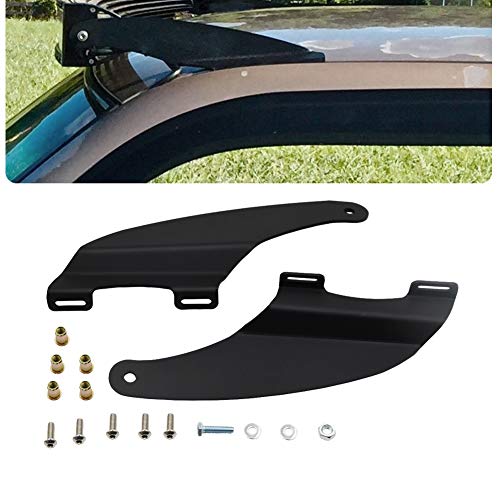 Upper Windshield Mount Bracket for 52'' Curved LED light bar Fit 2009-2018 Dodge Ram 1500 & 2010-2018 Dodge Ram 2500
