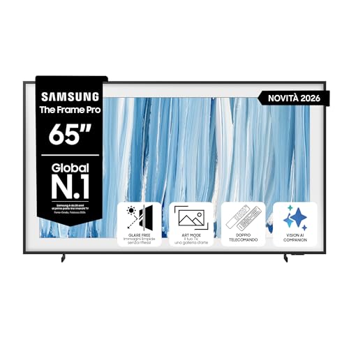 Samsung Smart TV 65' QE65LS03HWUXZT The Frame Pro Neo QLED 4K,...