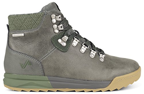Forsake Patch - Women's Waterproof Premium Leather Hiking Boot (10.5, Grey/Cypress)