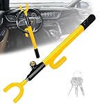 Heavy Duty Steering Wheel Lock-Yellow