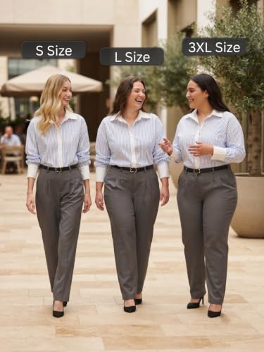 Image of Leriya Fashion Shirt for Women | Shirt for Woman | Korean Style Full Sleeve Oversized Button Down Shirt's | Tops for Women | Plus Size Workwear Top for Office & Casual Wear