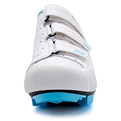 URDAR Chaussure VTT Homme Femme Chaussures de Cyclisme Legere Antidérapantes Respirantes Semelle Verrouillage de Vélo Sport de Plein Chaussures de Vélo - Image 3