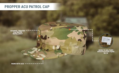 Image of Propper ACU NYCO Patrol Cap, Water Repellent, Mil-Spec, OCP