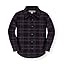 Navy Blue & Grey Classic Plaid
