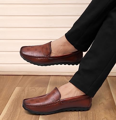 Image of ARAMISH Men's Genuine Leather Loafers