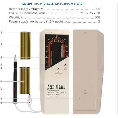 EAV Electro Acupuncture Diagnostic Device According R. VOLL Method