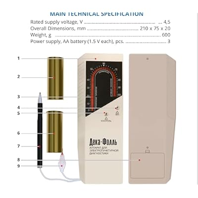 EAV Electro Acupuncture Diagnostic Device According R. VOLL Method