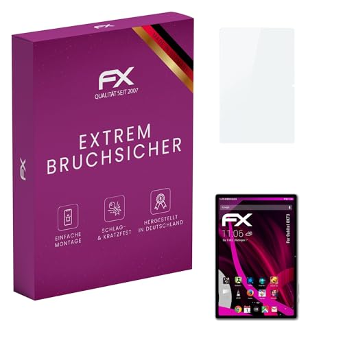 atFoliX Plastic Glass Protective Film compatible with Oukitel OKT3 Glass Protector, 9H Hybrid-Glass FX Screen Protector