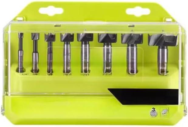 A9FS8R1 Fits for RYOBI Steel Forstner Drill Bit Set (8-Piece)