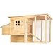 TecTake 403228 Gallinero XL Conejera Jaula Casita Madera Establo para Gallinas 198...