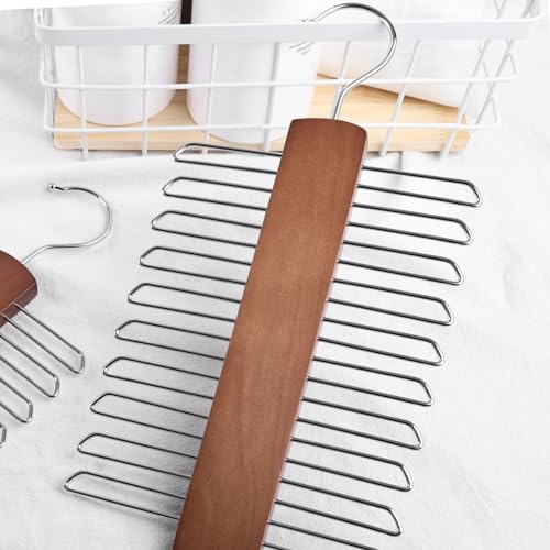 Hakday 2Pcs Tie Rack For Closet thumb #4