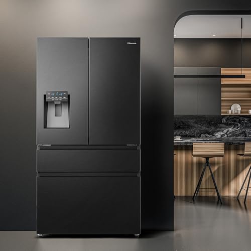 Hisense RF728N4SBFE French Door, MultiAirFlow, WiFi, digitale Steuerung, 560L Volumen
