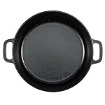 Amazon Basics Round Pre-Seasoned Cast Iron Dutch Oven Pot with Lid and Dual Handles, Heavy-Duty & Large, 7-Quart, Black - Image 3