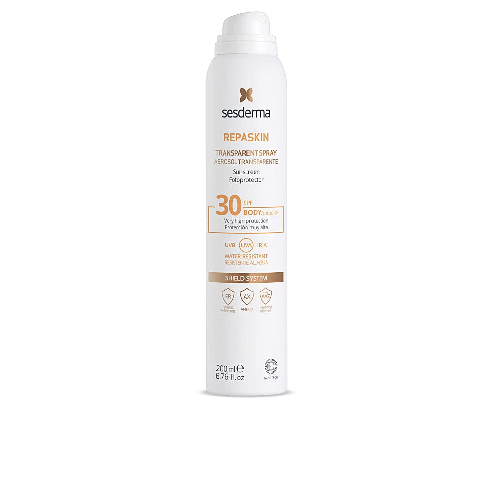 REPASKIN CORPORAL SPF30 aerosol transparente 200 ml