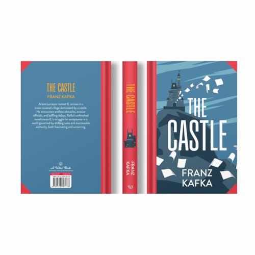 Image of The Castle by Franz Kafka : Wilco Classics Sprayed Edge Premium Hardback Edition