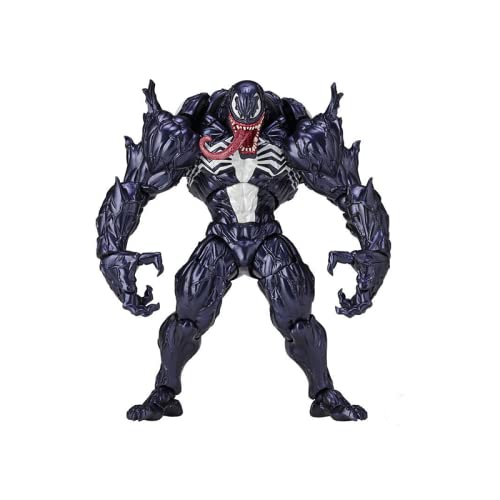 Venom Action Figure, Venom and Carnage Action Figure, PVC Toys Movable Characters Model, Bend Action Figures Venom Toys, for Kids Birthday Gift, Desktop Ornaments