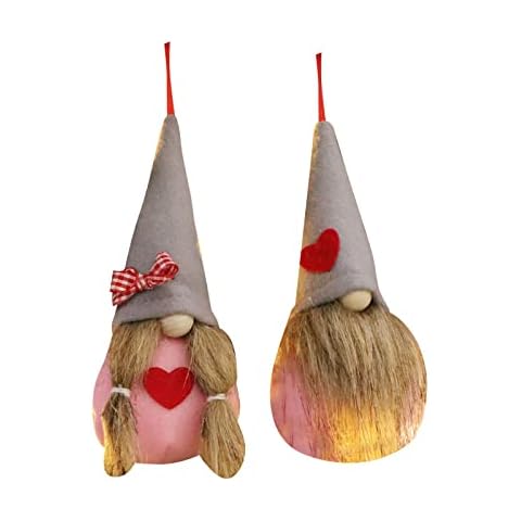 Christmas Plush Ornaments Pendants Doll Ornaments Handmade Home Decor Christmas Party Decorations Clear Crystal Beads Cover