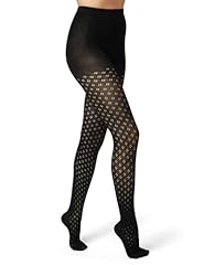 Black Pointelle Diamond