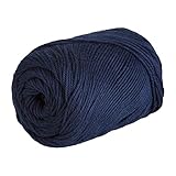 Knit Picks Dishie Worsted Weight 100% Cotton Yarn Blue - 3.5 oz (Navy)